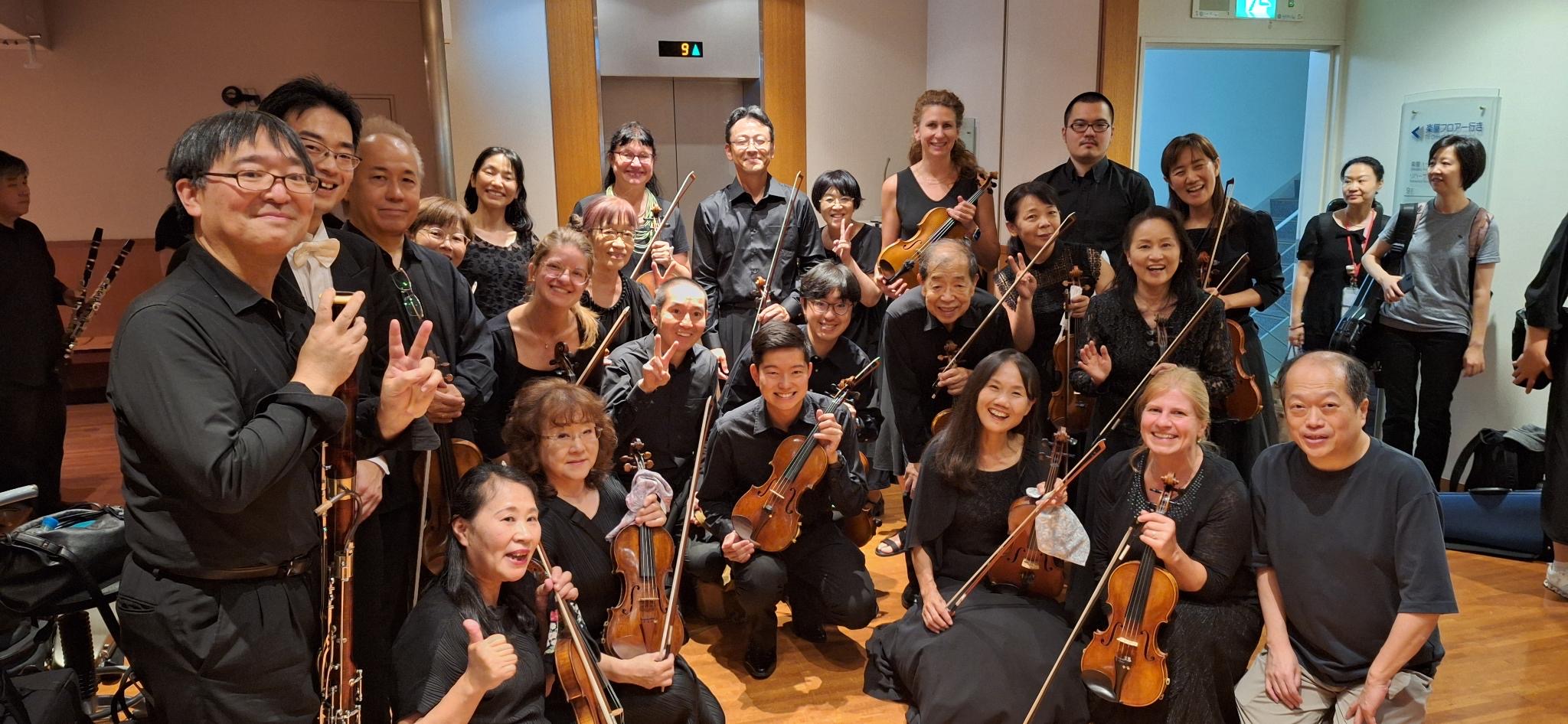 Gruppenfoto nach dem JAO Konzert 2026